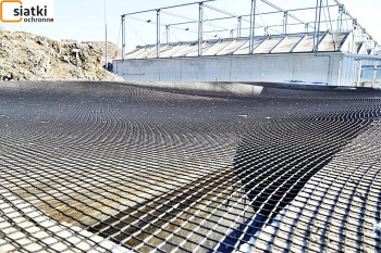 Siatki Nysa - Zabezpieczenie zbiorników na odcieki, osadników Zabezpieczenie zbiorników w przemyśle dla terenów Nysy